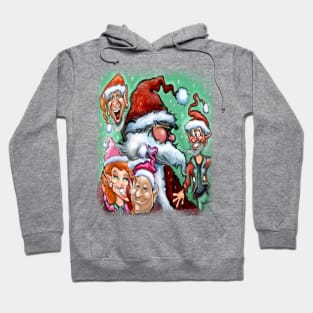 Santa and Elves Hoodie